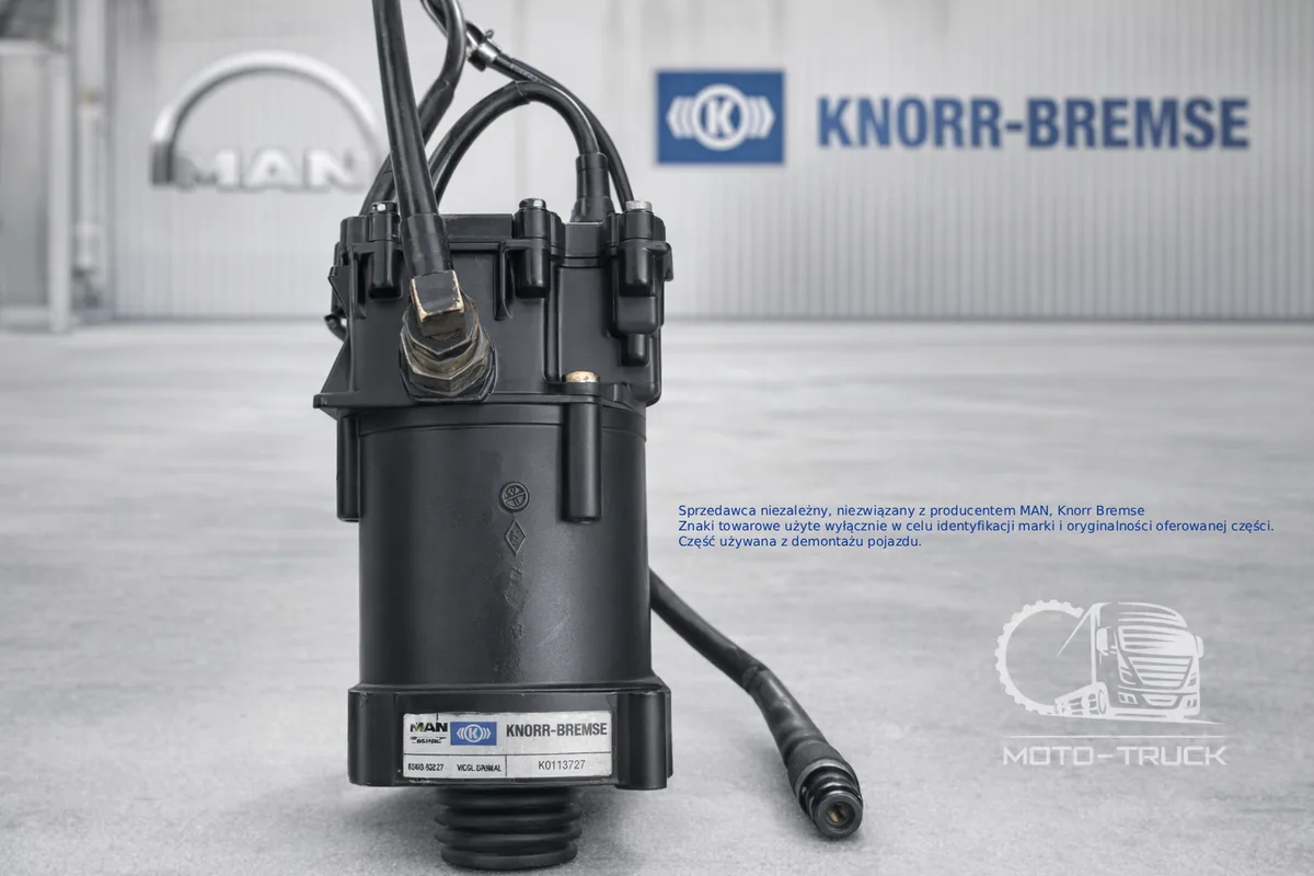 Siłownik sprzęgła MAN siłowni sprzęgła Knorr bremse K0113727 09492 03 a 558195 0501215260 (2)