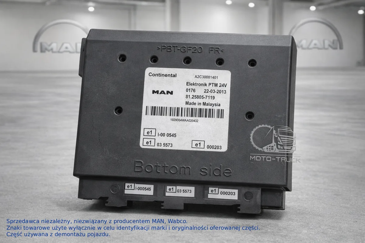 Sterownik PTM Continental 81.25805-7119 MAN TGL TGM TGA TGX TGS (1)
