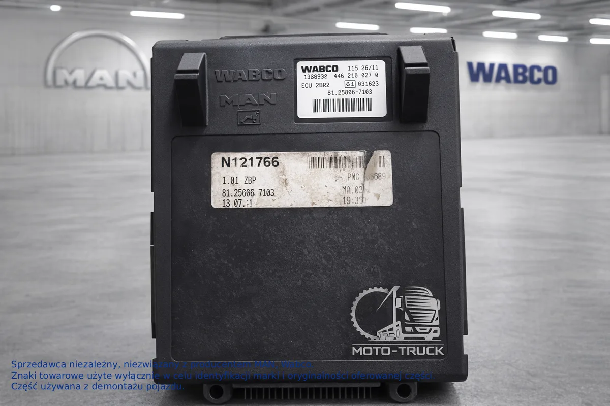 Wabca MAN 115 26_11 198830 446 210 007 0 ECU ZBR e1 031623 81.25806-7103