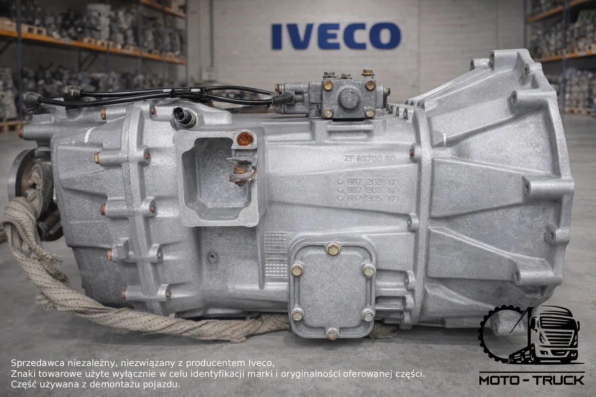 Skrzynia biegów ZF 6S700 BO Iveco Daily (2)