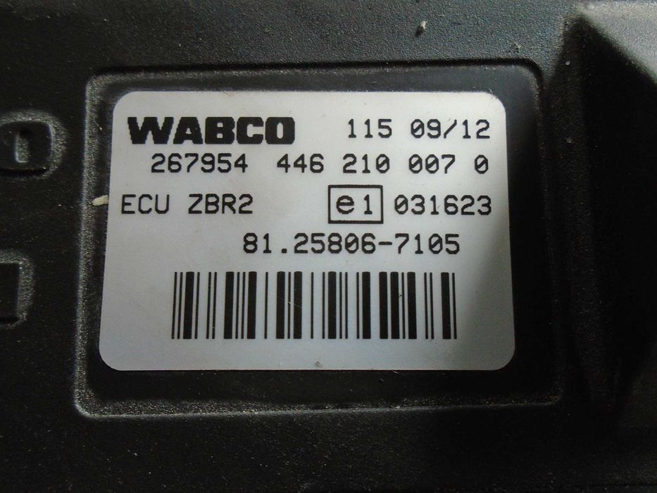Sterownik ZBR2 WABCO MAN rozne opis sterownik silnika 0281020067,,0281010253 - obrazek 4