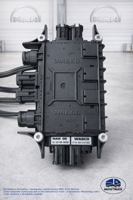 Zawór ABS WABCO 81.52106-6058 MAN TGL TGM Zawór hamulcowy ABS - obrazek 5