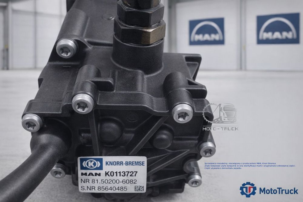 Siłownik sprzęgła Wysprzęglik Knorr K0113727 MAN TGL TGM TGA TGX - obrazek 6
