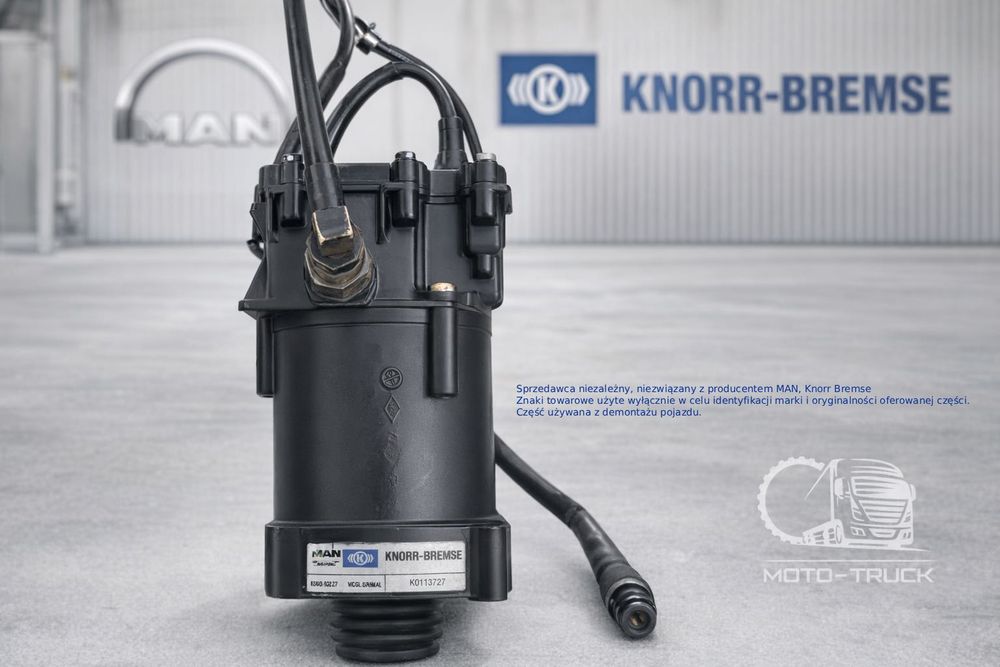 Siłownik sprzęgła Wysprzęglik Knorr K0113727 MAN TGL TGM TGA TGX - obrazek 7