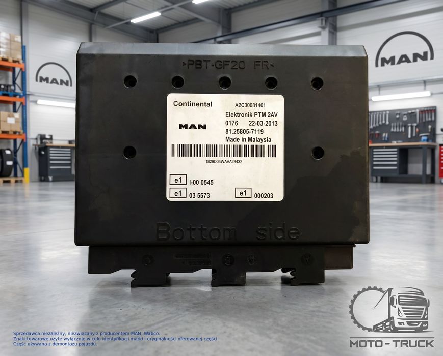 Sterownik PTM Continental 81.25805-7119 MAN TGL TGM TGA TGX TGS - obrazek 3