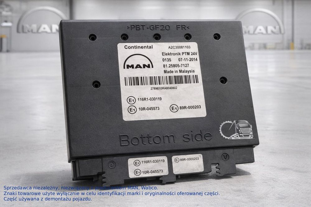 Sterownik PTM MAN TGL TGM TGA TGX 81.25805-7127 Continental - obrazek 3