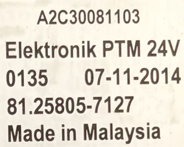 Sterownik PTM MAN TGL TGM TGA TGX 81.25805-7127 Continental - obrazek 5