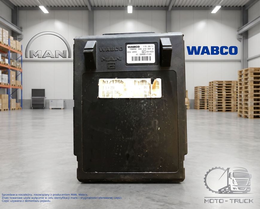 Sterownik ZBR2 WABCO 81.25806-7103 MAN TGL TGM TGA TGX EBS - obrazek 3