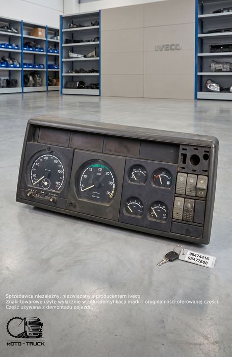 Licznik Zegary IVECO EUROCARGO EUROTECH 24V 98474416 98472688 - obrazek 7
