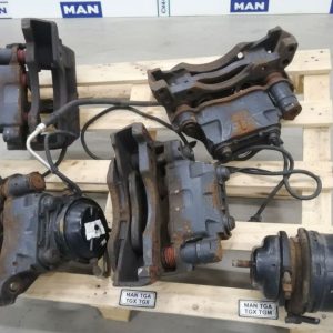 Zaciski Hamulcowe MAN KNORR + KLOCKI MAN TGM 19,5 TGA TGS TGX TGM 22.5"TGL 17,5