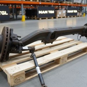 Zawieszenie przednie resor poduszka zacisk piasta belka drazek MAN TGM TGL TGA TGS TGX 19.5 22.5,17,5